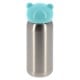 thermos enfant 320ml (11oz) Argent bouchon bleu - Diamètre 67mm