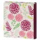 mémo fantaisie série ''Flowers'' 200 photos 11,5x15cm - Violet - Pochettes couverture rigide