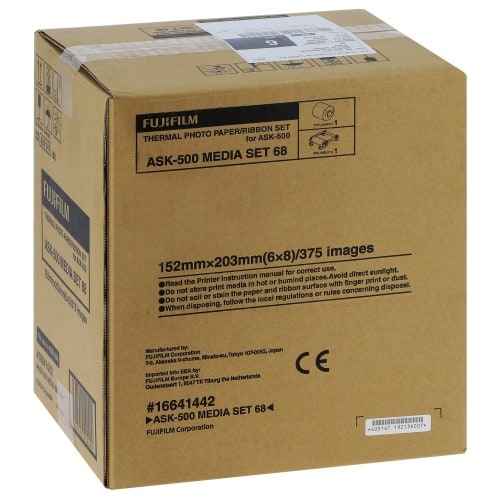 FUJI - Consommable thermique pour ASK-500 - Largeur 152mm - pour 750 photos 10x15cm ou 375 photos 15x20cm