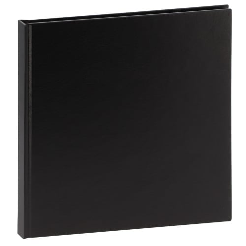 Album photo DEKNUDT 20x20cm - 20 pages Cuir Noir