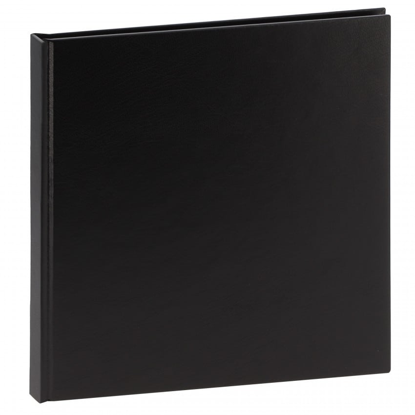 Album photo DEKNUDT 20x20cm - 20 pages Cuir Noir