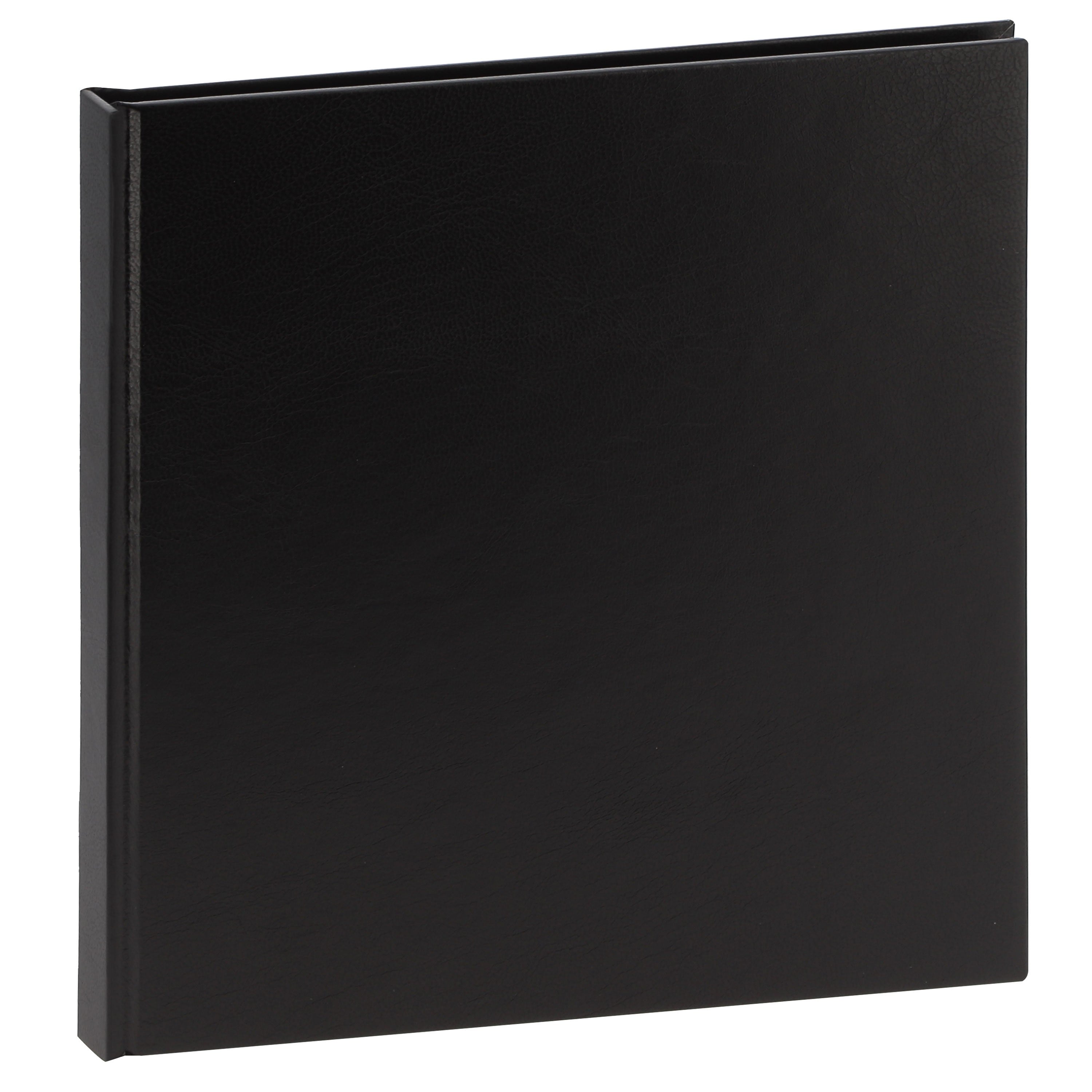 DEKNUDT - Album photo traditionnel - 20 pages noires - 40 photos - Couverture Noire 21,5x21,5cm