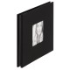 Album photo DEKNUDT 20x20cm - 20 feuilles amovibles Noir