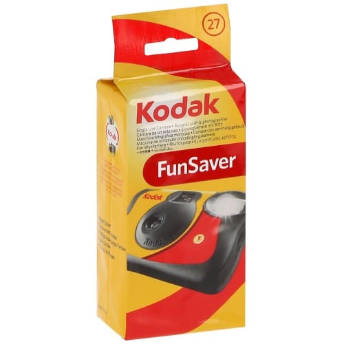 KODAK - Appareil photo jetable Fun Saver Flash - 800 iso - 27 poses - Vendu par 10