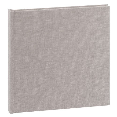 DEKNUDT - Album photo traditionnel - 20 pages blanches - 40 photos - Couverture Grise 21,5x21,5cm