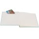 série BELLA VISTA Traditionnel en Lin - 30x31cm 60 pages blanches - Couverture personnalisable (Tredn Aqua)
