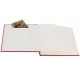 série BELLA VISTA Traditionnel en Lin - 30x31cm 60 pages blanches - Couverture personnalisable (Fushia)