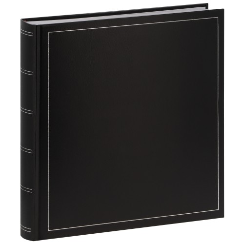 GOLDBUCH - Album photo traditionnel CLASSIC - 100 pages blanches + feuillets cristal - 400 photos - Couverture Noire 30x31cm