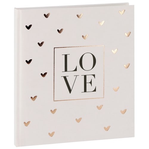 LOVE - 176 pages blanches - Couverture 23x25cm