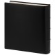 traditionnel ROMA - 100 pages ivoires -  Couverture Cuir Noir 30x31cm