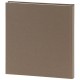 traditionnel STYLE - 60 pages blanches - Couverture Taupe + 3 fenêtres 30x31cm