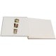 Goldbuch Album Trad. Style Gris 30x31 3 fenêtres 60P Blanches