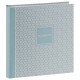 traditionnel PURE MOMENTS - 100 pages blanches + feuillets cristal - 400 photos - Couverture Bleue 30x31cm