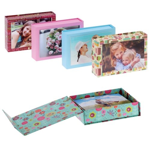 I GIFTS - Coffret EASYBOX - 100 photos 10x15cm - Lot de 5 assortis