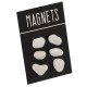 Magnet BRIO pierres - Blister de 6