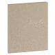 BOHEME - 80 pages - Couverture en toile beige