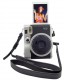Appareil photo instantané FUJI Instax Mini 90 Neo Classic - Format photo 62x46mm - Livré avec batterie, chargeur et dragonne - D
