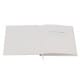 série WEDDING 21x25cm 80 pages blanches Tranche argenté Couverture en vinyle irisée Marquage contemporain - Pigment argent