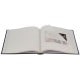 traditionnel Classic - 100 pages blanches - 500 photos - Couverture Bleue 30,5x33cm