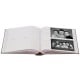 Album photo PANODIA série LINEA 200 photos 10x15 - Pochettes Couverture personnalisable (Gris clair)