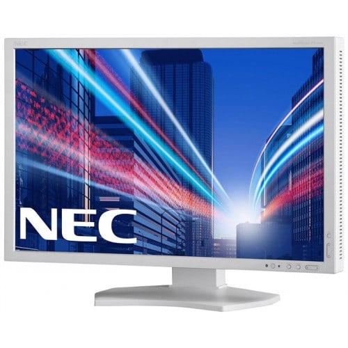 Ecran NEC PA242W-SV2 Format 24,1"  blanc (60003947) + logiciel de calibrage SpectraView II compatible sonde NECSDC (ci dessous) 
