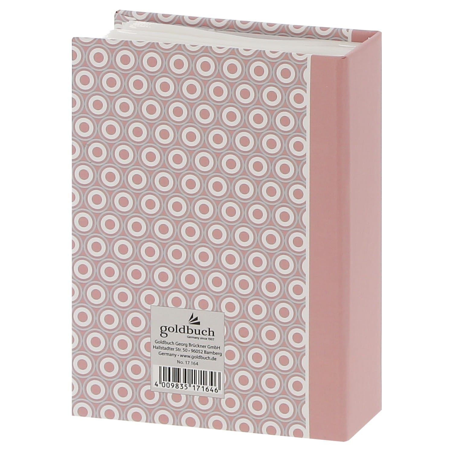 GOLDBUCH - Mini album pochettes sans mémo PURE MOMENTS - 100 pages - 100  photos (10x15cm) - Couverture Rose 12x16,5cm