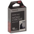 FUJI - Film instantané Instax mini - Monochrome Noir & Blanc - Pack 10 photos