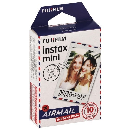 FUJI - Film instantané Instax mini - Air Mail - Pack 10 photos