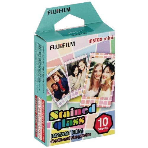 Film instantané FUJI Instax mini - Stained Glass - Pack 10 photos