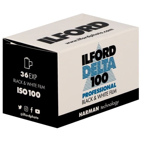 ILFORD - Film noir et blanc DELTA 100 Format 135 - 36 poses - à l'unité