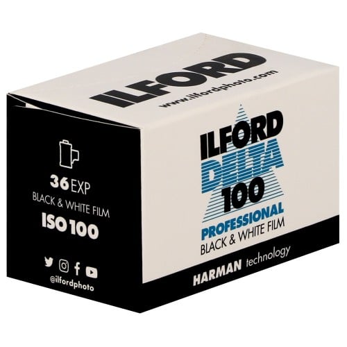 ILFORD - Film noir et blanc DELTA 100 Format 135 - 36 poses