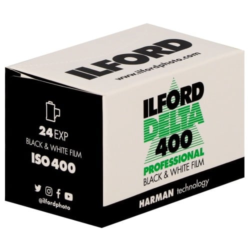 ILFORD - Film noir et blanc DELTA 400 Format 135 - 24 poses - Vendu par 10