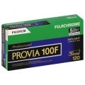FUJI - Film inversible couleur Fujichrome PROVIA 100F RDPIII Format 120 - Pack de 5