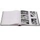 Album photo PANODIA série LINEA 500 photos 11x15 - Pochettes Couverture personnalisable (Noir)