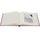 traditionnel - 80 pages blanches + feuillets cristal - 320 photos - Couverture Lilas 30x30cm