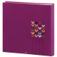 traditionnel - 80 pages blanches + feuillets cristal - 320 photos - Couverture Lilas 30x30cm