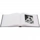 Jumbo Fine Art  - 100 pages blanches + feuillets cristal - 400 photos - Couverture Noire 30x30cm