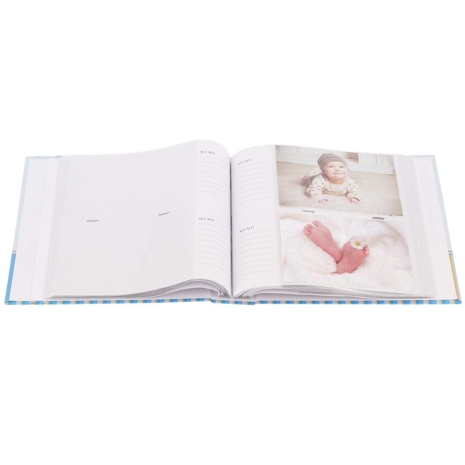 Album photo naissance pochettes avec mémo Nino 200 photos - 11,5x15cm  PANODIA : l'unité à Prix Carrefour