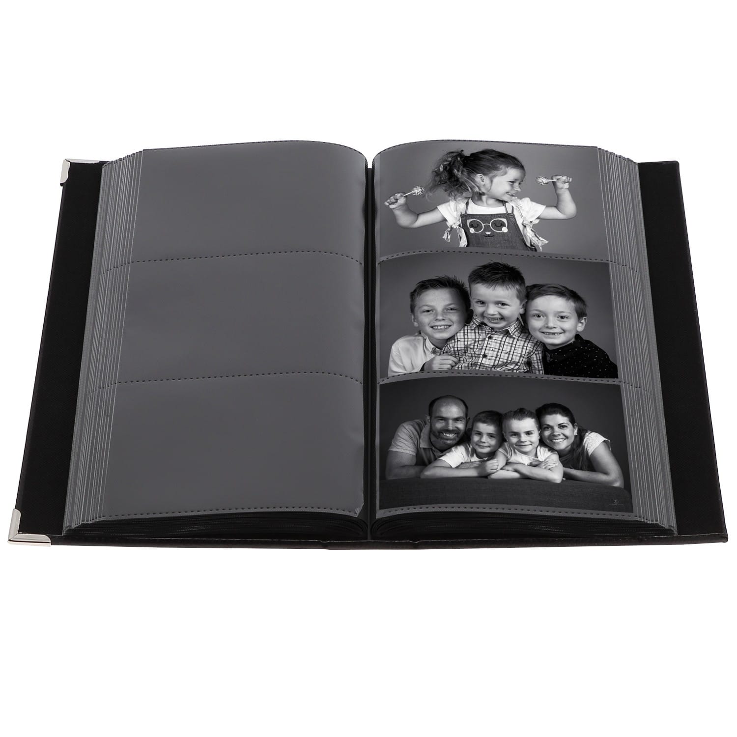 Album photo HAMA pochettes sans mémo NEW YORK CITY - 100 pages noires - 300  photos - Couverture Noire 19x33,5cm