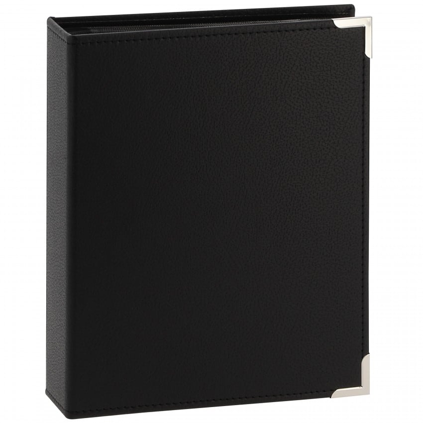 pochettes sans mémo New York City - 100 pages noires - 200 photos - Couverture  Simili Cuir Noir 19x23,5cm
