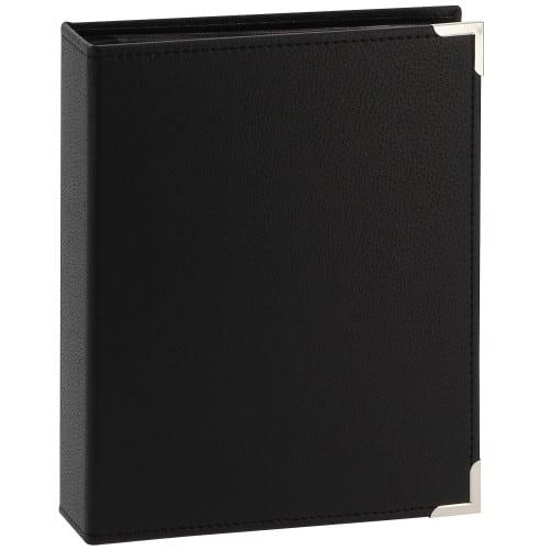 HAMA - Album photo pochettes sans mémo NEW YORK CITY - 100 pages noires - 200 photos - Couverture Noire 18,8x23cm