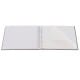 traditionnel Jumbo Fine Art - 50 pages blanches - 100 photos - Couverture Grise 28x24cm