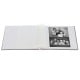 traditionnel Jumbo Fine Art - 50 pages blanches - 100 photos - Couverture Grise 28x24cm