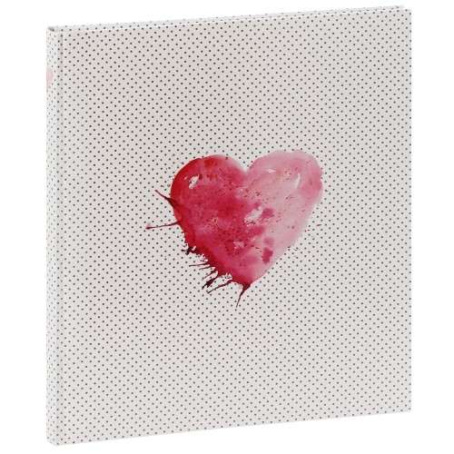 HAMA - Album photo traditionnel Mariage LAZISE - 50 pages blanches + feuillets cristal - 250 photos - Couverture Blanche 29x32cm