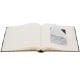 Jumbo La Fleur - 100 pages blanches + feuillets cristal - 400 photos - Couverture Noire 30x30cm