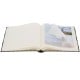 Jumbo La Fleur - 100 pages blanches + feuillets cristal - 400 photos - Couverture Noire 30x30cm