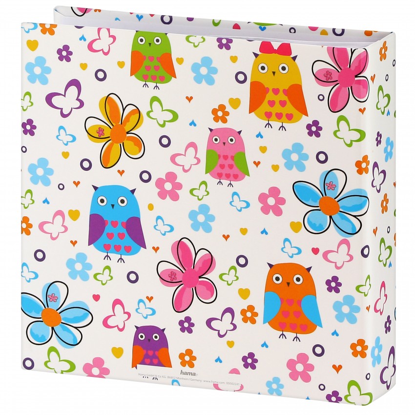 Hama Album Photo Pochette Rainbow I – 200 Photos 10x15 Cm – Mémo & Poche Carte Mémoire – Couverture Arc-en-Ciel Rigide