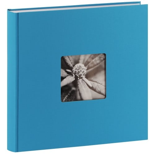 Hama Album photo La Fleur Jumbo 30 x 30 cm pages noires blanc au