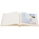 traditionnel Jumbo Skies- 60 pages blanches + feuillets cristal - 240 photos - Couverture Beige 30x30cm