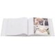 pochettes avec mémo Lazise - 100 pages blanches - 200 photos - Couverture Rose 22,5x22cm + poche CD